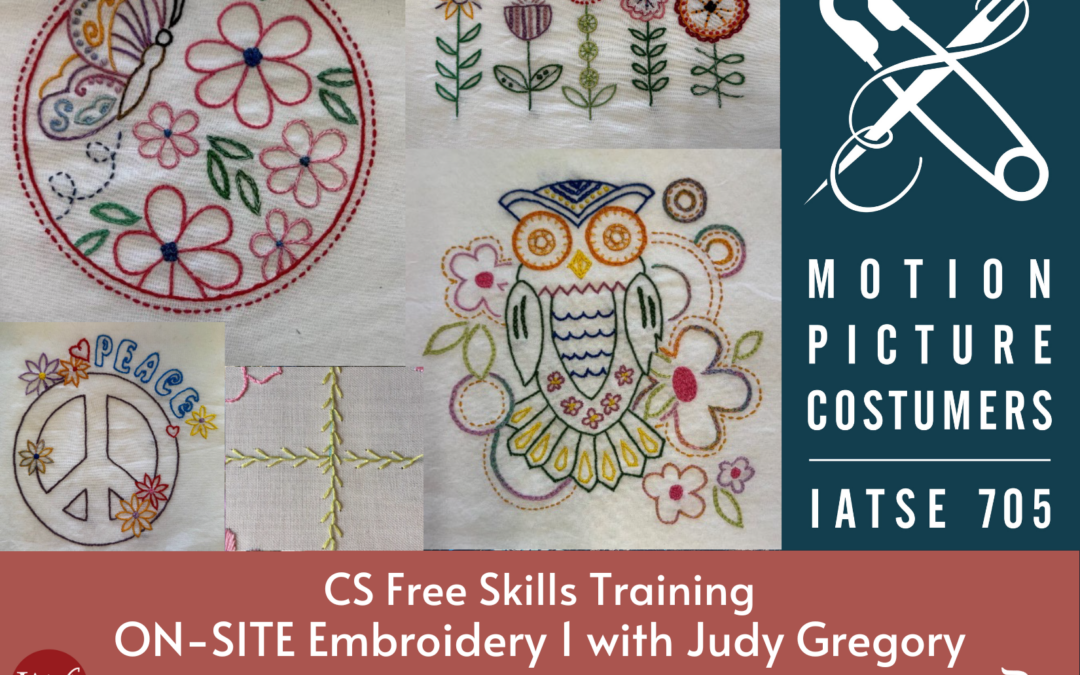 Class: Embroidery 1